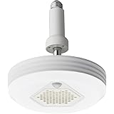 ドウシシャ オゾン発生器搭載 小型ライト ソケットモデル 人感センサー付き 60W 昼白色 ルミナスLED
