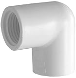 LDR FP4 FET-12 Elbow, 90-Degree, 1/2-Inch PVC Thread x Thread by LDR Industries