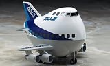 ハセガワ たまごひこーき プラモデル ANA ボーイング 747-400D 60505