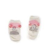 Cathyのハウス 子供　靴下　オーバー ニーハイソックス　厚手　あたたかい　柔らかい　ロングソックス (ひつじ)