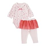 (チャックル) chuckle *スウィートガール*小花柄ロンパース&スカッツセット ピンク 60-70cm P3178-70-20