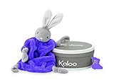 Kaloo - Plume Neon - Purple - Rabbit Security Blanket by Kaloo
