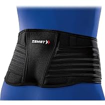 Amazon | ザムスト 腰用サポーター ZW-5 ZAMST ブラック (383503)L