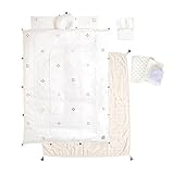 BOBO cojo ベビー布団セット(たまご掛け布団+3スルーマット) 8570