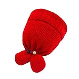 Ainial　帽子　ベビー　ニット　秋冬　可愛い　ウサギの耳付き　ニット帽　赤ちゃん　キッズハット　女の子　男の子　新生児　暖かい　防寒対策　キャップ　キッズ　ニットハット　出産祝い　ギフト