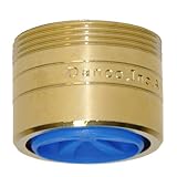 Danco , Inc。15 / 16 " -27 m X 55 / 64 " -27 F 1.5 GPM Microban Polished Brassデュアルスレッド節水エアレーターPolishe