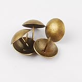 Newone 【50個】 太鼓鋲 直径16mm/19mm/23mm ブロンズ ＤＩＹ 古銅 スタッズ ピン 手工芸品の釘 (直径：23mm；23*19mm)