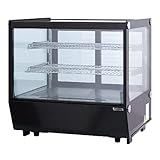 レマコム 業務用 卓上 対面冷蔵ショーケース 140L RCS-T70S2CB 自然冷媒 ノンフロン