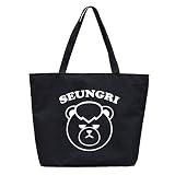 韓流グッズ ファッション 可愛 BIGBANG VIP GD TOP SOL VI D-LITE MADE ビッグバン バッグ ハンドバッグ (ブラック(VI))