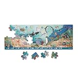 Melissa & Dougサーチand Find Beneath the Waves Floorパズル(48 pc、over 4 Feet Long)