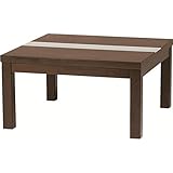 リビングこたつテーブル 【ratio】レシオ 正方形(75cm×75cm) 木製/強化ガラス製 750BR ブラウン 生活用品 インテリア 雑貨 インテリア 家具 こたつ こたつ本体 [並行輸入品]