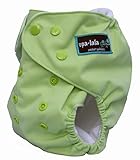 UPA-LALA Premium Hemp-Cotton Cloth Pocket Diaper (Baby Sea Green) [並行輸入品]