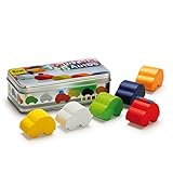 Erzi German Wooden Toy Cars In A Tin, 15 x 7.5 x 4.7cm by Erzi