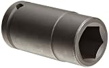 Martin 16634 1-1/16 Type I Opening 3/4 Square Drive Socket, 6 Points Deep, 3-1/2 Overall Length, Ind