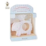 Bunnies By The Bay Lamb Natural Rubber Teether [並行輸入品]