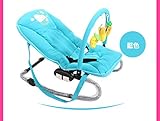 (ヘラサ)Herasa　バウンサー ベビー　トイバー付き　折りたたみ　 (青)