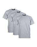 Pro Club メンズ 厚手コットン半袖クルーネックTシャツ 3枚パック US サイズ: 4X-Large Tall カラー: グレー
