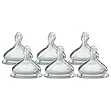 NUK Size 1 Orthodontic Replacement Nipple - Medium Flow (Includes Bonus Baby Haven Reusable Steam St