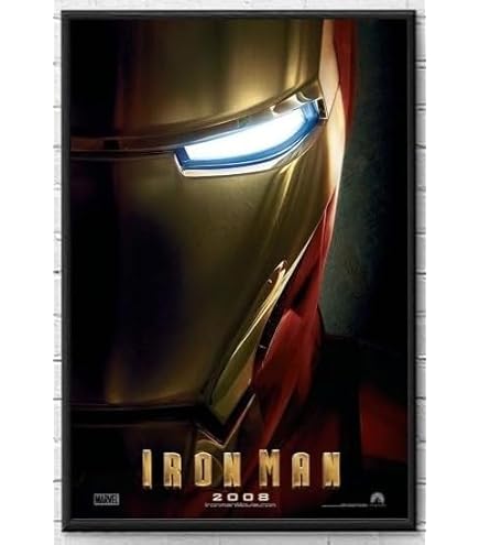 アイアンマン3 額装 Mondo 海外ポスター 海外版】アイアンマン3 クラウチング アイアンマン ポスター : Poster