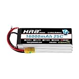 HRB 6S 16000mAh 22.2V 25C XT90-S リチウムポリマー電池