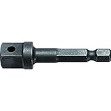 ナック ドライバーアダプター6.35x対辺四角9.52mmx50Lボール止付 3DA305NB
