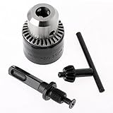 ドリルチャック チャックハンドル 24UNF SDS シャンク アダプター 方型転換ロード付き 色ランダム 13mm