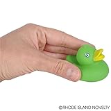 Rhode Island Novelty 2" Solid Color Rubber Duck (12 Piece) [並行輸入品]