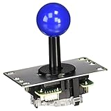 三和電子 基板タイプ静音高反発ジョイスティックレバー マットブルー JLF-TPRG-8BYT-SK-MB