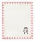 Apple Park Organic 40 x 32 Deluxe Blanket, Bunny (Discontinued by Manufacturer) by Apple Park