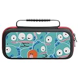 ハンギョドン Switch 収納ケース Switch ケース Switch/Switch 有機el ケース スイッチ ケース 保護カバー 収納バッグ ゲームカード収納 防塵 防汚 防水 耐衝撃 大容量 収納バッグ かわいい おしゃれ人気キャラクターグッズ