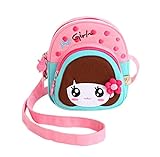 ジッパーのデザイン、かわいい子供のショルダーバッグ、理想的なギフト、女の子のハンドバッグ