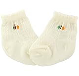 シンクビー ソックス クルーりんごりす 9-10cm(白)