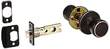 Design House 728717 Terrace 6-Way Latch Passage Door Knob, Oil Rubbed Bronze by Design House