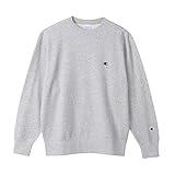 スウェット 長袖 裏毛 刺繍 ワンポイントロゴ クルーネックスウェットシャツ ベーシック C3-W001Z-068-XL