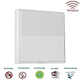 breezesmileワイヤレス壁スイッチ、self-powered Kineticスイッチ(送信機) no配線no wifiバッテリー不要リモート制御照明&アプライアンス（スイッチのみ）
