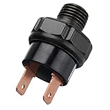 Baoblaze エアコンプレッサー 圧力スイッチ 自動車用 12V DCコンプレッサー 1/4インチNPTコネクタ エアホーン エアサスペンション 圧力調整 5サイズ選べる - 125〜200PSI