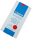 佐藤計量器(SATO) 【シグマシリーズ・シグマIIシリーズ・オーロラ90・ラトナシリーズ・雨量電接計数器用】 カートリッジペン 赤 12本入り