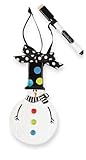 Mud Pie Ornament, Snowman by Mud Pie [並行輸入品]