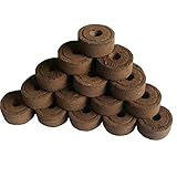 TINYPONY 育苗ブロック　栽培ポット　水耕栽培用 栄養土壌付き 種まき・芽・育苗用　圧縮型 栄養塊 基質ブロック 挿し木　播種　菜園 直径30mm ５個入り