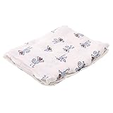 【ノーブランド品】モスリン　綿　毛布　新生児　ベビー　ブランケット　バスタオル　おくるみ　毛布　ラップ　可愛い　暖かい　全6タイプ - 1