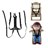 amzmonnsuta チェアベルト 赤ちゃん ベビーカー ベルト 椅子 外食 ストラップ ハーネス