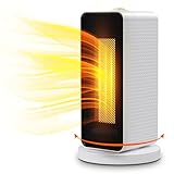 セラミックヒーター 電気ストーブ 3秒速暖 暖房器具 暖房 送風 速暖 首振り 小型 3段階切替スリム コンパクト 過熱保護 足元暖房 転倒