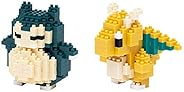 ナノブロック ポケットモンスター ポケットモンスター カビゴン NBPM_012 & ポケットモンスター ポケットモンスター カイリュー NBPM_011【セッ