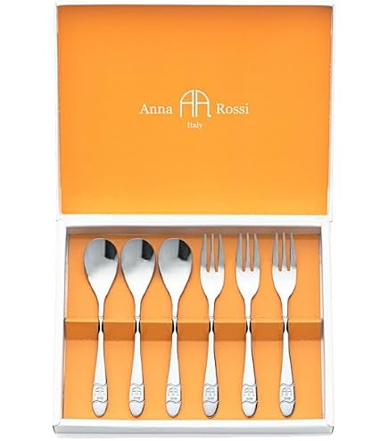 Amazon｜「アンナ・ロッシ」スプーン＆フォーク 6pc AR-24｜フライパン