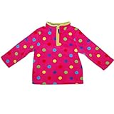 カーターズ（Carter's)水玉フリースプルオーバー 女の子ピンクカラフルドット柄フリース防寒アウター 6years 6歳用　120cm 雪の結晶出産祝いギフトプレゼント,秋冬お出かけアウター】 [