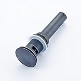 Senlesen Oil Rubbed Bronzeポップアップ水オーバーフローとドレイン