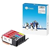 【G&G】 BCI-331XL+330XL/5MP（BK/C/M/Y/PGBK）大容量 残量表示対応 キヤノン 互換インク