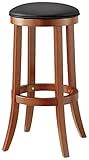 カウンタースツール 【天然木/合成皮革/約幅50.5×奥行50.5×高さ77cm】