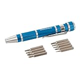 Silverline Precision Screwdriver Set 9 Piece 110mm Mini Small Driver Bits