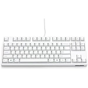 FILCO Majestouch2 HAKUA Tenkeyless 静音モデル 87US ASCII配列テンキーレスタイプ USB/PS2両対応 マットホワイト FKBN87MPS/EMW2